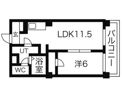 CASA BGV【04v号室】の間取り