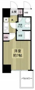 APRILE南森町【9階】の間取り