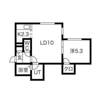 ノーマルヒル本町【2階】の間取り