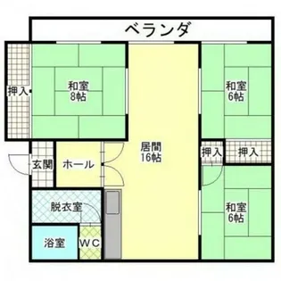 サニーコーポラス【201号室】の間取り