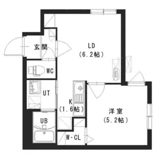A2 豊平公園【2階】の間取り