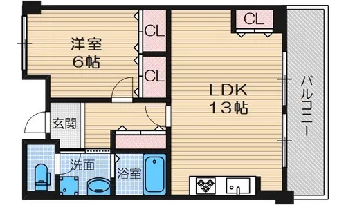ハイムボナール【3階】の間取り
