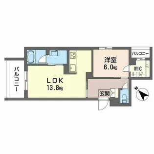 カヴァリエーレ【0203号室】の間取り