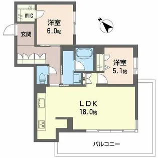 カヴァリエーレ【0306号室】の間取り