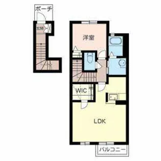 シャーメゾン北出島【0203号室】の間取り