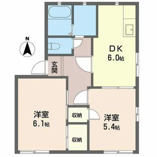 ディアスワーブラー【0103号室】の間取り