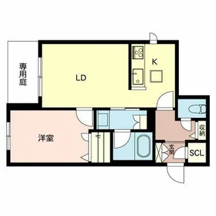 グランイーグル【0101号室】の間取り