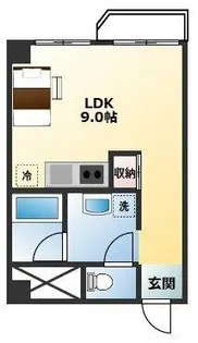 エスタシオン犬山【812号室】の間取り