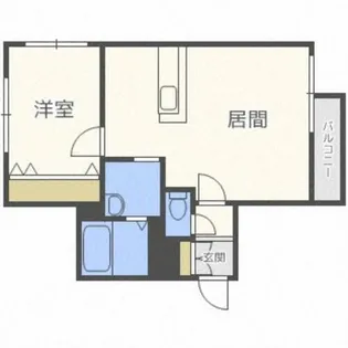 sucre(シュクレ)【2階】の間取り
