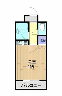 プレスト西川頭A棟【2階】の間取り