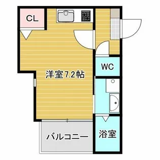 グレイス千里丘【3階】の間取り