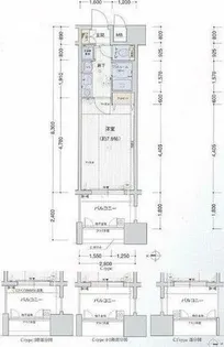 プレサンス栄メディパーク【4階】の間取り