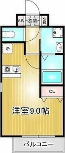 プレサンス名古屋STATIONザ・シティ【6階】の間取り