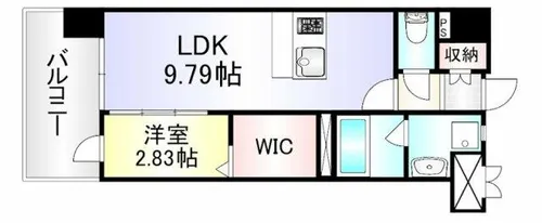 プレジデンスざ・さくら通り【11階】の間取り