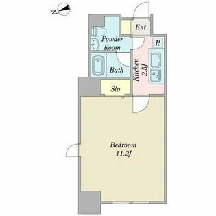 αNEXT東札幌【4階】の間取り