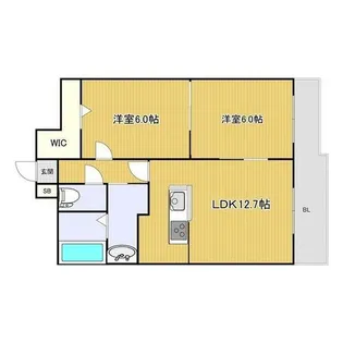 マーヴェラス20【3階】の間取り