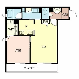 シャーメゾン セントリビエ【0201号室】の間取り