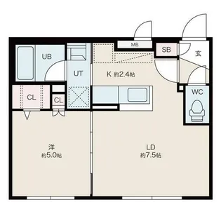 プラリネ【2階】の間取り