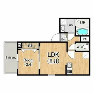 (仮称)ジーメゾン西二見リュクス【303号室】の間取り