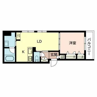 Curias【0203号室】の間取り