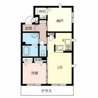 シャーメゾン深江南【0101号室】の間取り