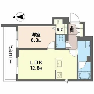 キラナ【0203号室】の間取り