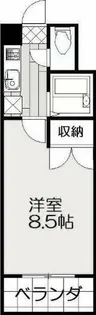 F’s flats古船場【4階】の間取り