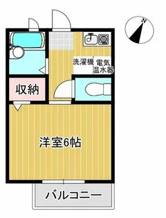 オリーブハウス【2階】の間取り