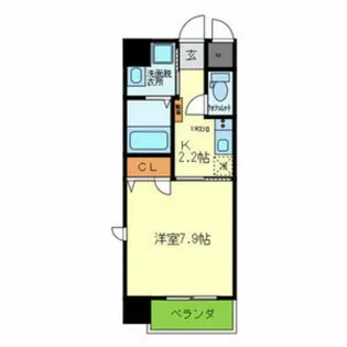 兵庫県川西市火打1丁目【マンション】の間取り