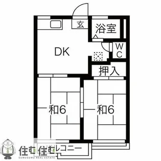 イヤーコート上豊田A【1階】の間取り