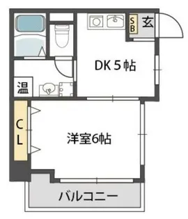 InfieldⅡ(インフィルドⅡ)【3階】の間取り