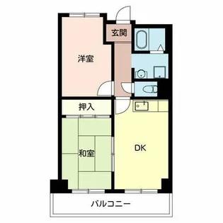たきよしマンション【0502号室】の間取り