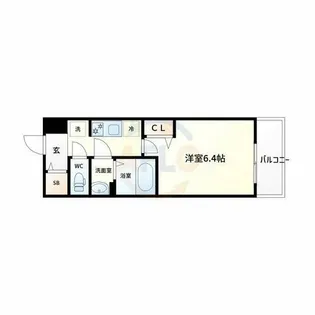 プレサンスDOMECITYコレーレ【10階】の間取り