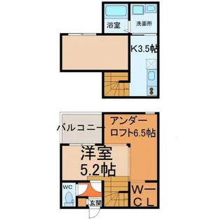 アイルーム並木(i-Room並木)【2階】の間取り