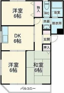 ザ・ブライトン【301号室】の間取り