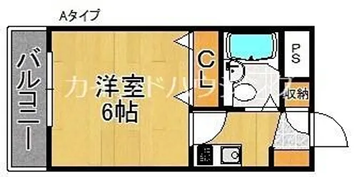 ベルトピア住吉【2階】の間取り