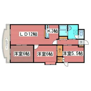 アーデンヒル【3階】の間取り