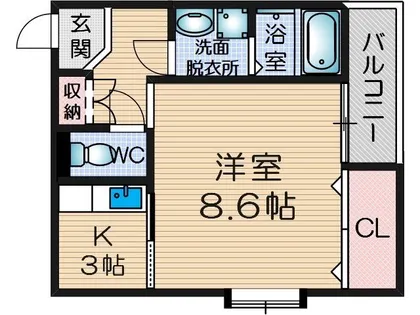 RUMOR【2階】の間取り