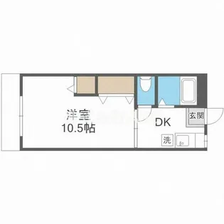 第一有隣マンション【103号室】の間取り