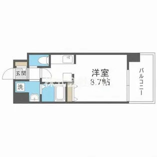 マンションはりげん【1103号室】の間取り