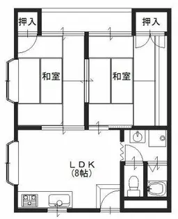 オーク135【2階】の間取り