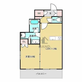 照葉ザ・タワー【35階】の間取り