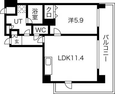 MIKI GARDEN(ミキガーデン)【2階】の間取り
