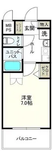 ラナップスクエア上本町【8階】の間取り
