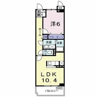 アルカンシェル森東【3階】の間取り