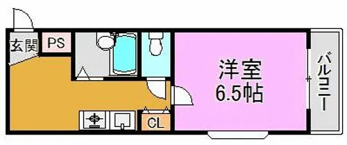 パトラK【7階】の間取り