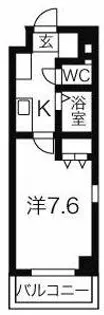 びいⅡ植田【2階】の間取り