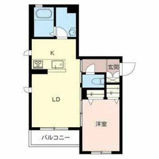 シャーメゾン 紬(つむぎ)【0201号室】の間取り