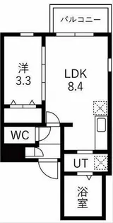 Cherim中村公園Onyx【3階】の間取り