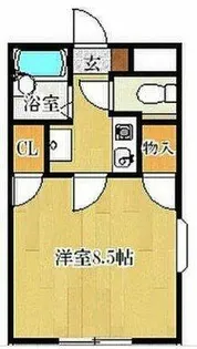 ヴィラージュⅠ【301号室】の間取り